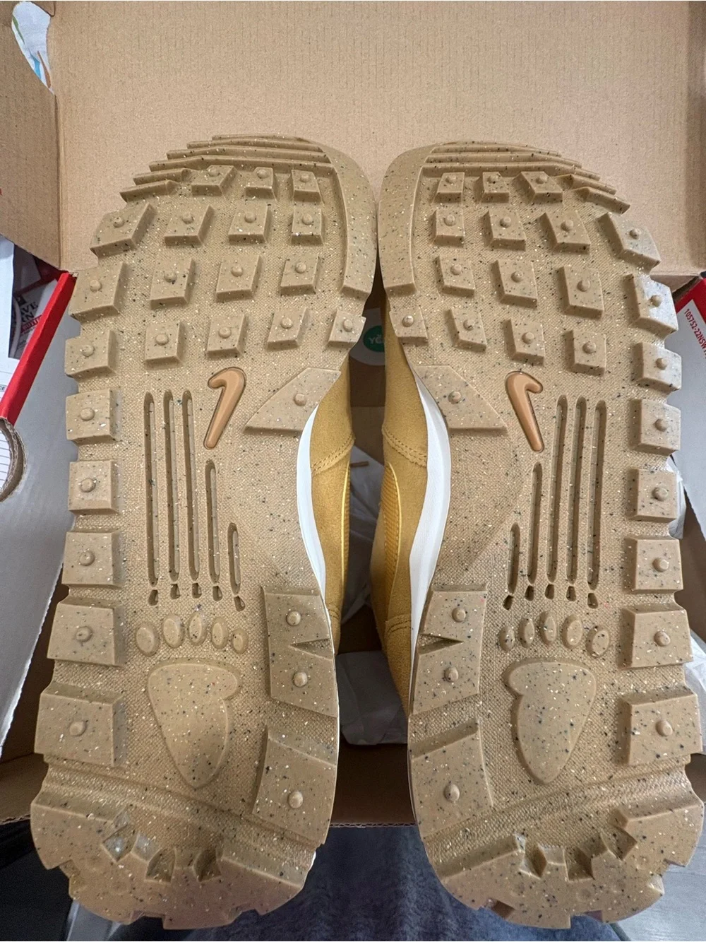 Nike Tan Suede High-Top Sneakers BNWT M size 8.